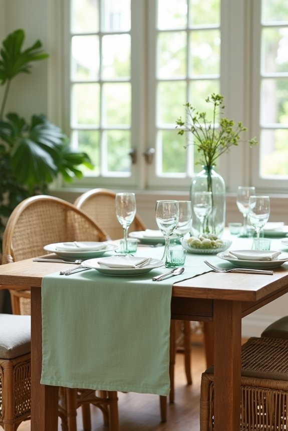 humidity resistant table linens
