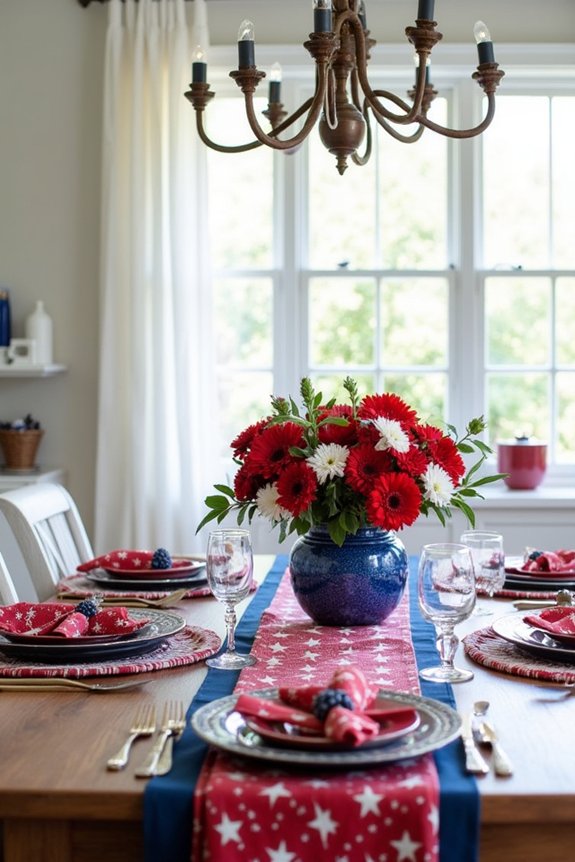 impressive fourth of july decor