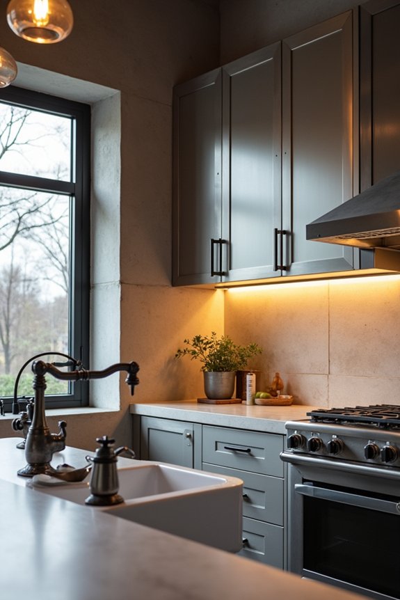 industrial kitchen design elements