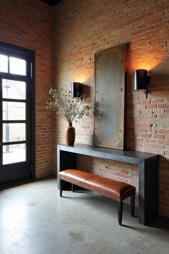 industrial textures and contrasts