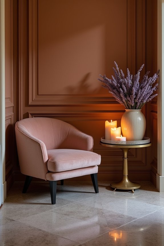 inviting scents and seating