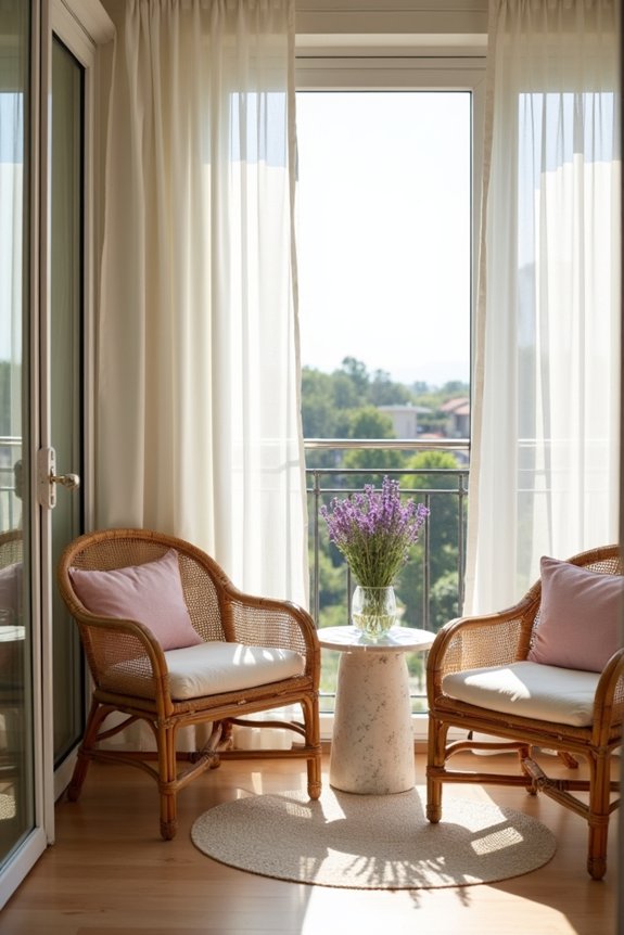 inviting spring beverage nook