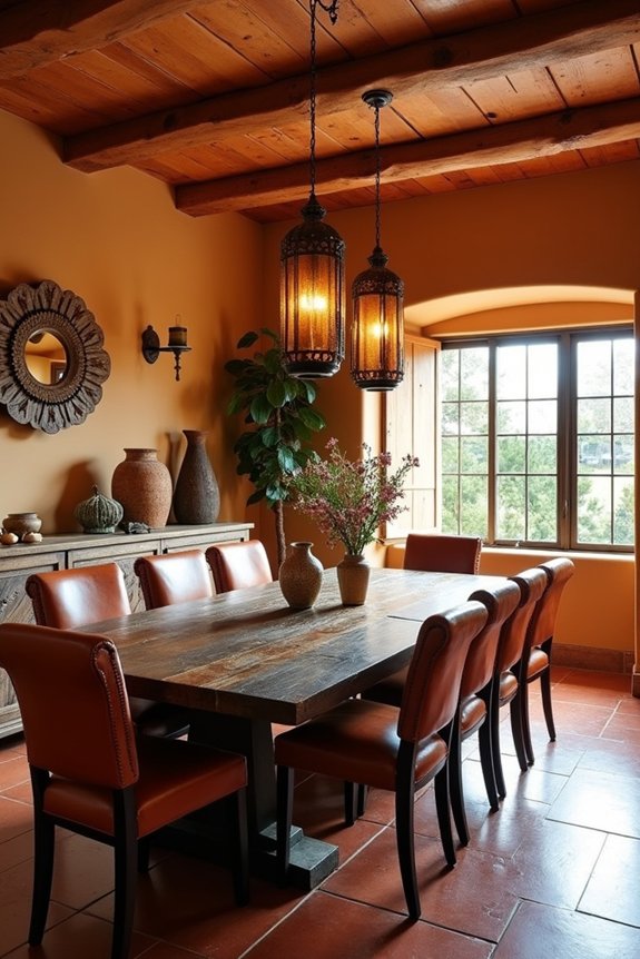 lantern style cozy lighting ambiance