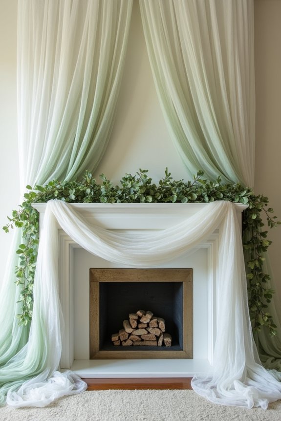 layer fabrics and garlands