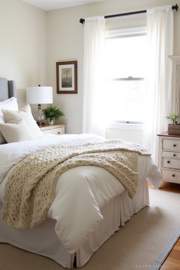 layered bedding for comfort