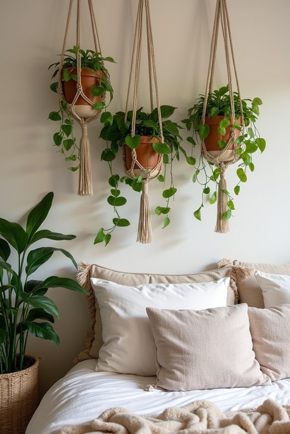 layered greenery for tranquility