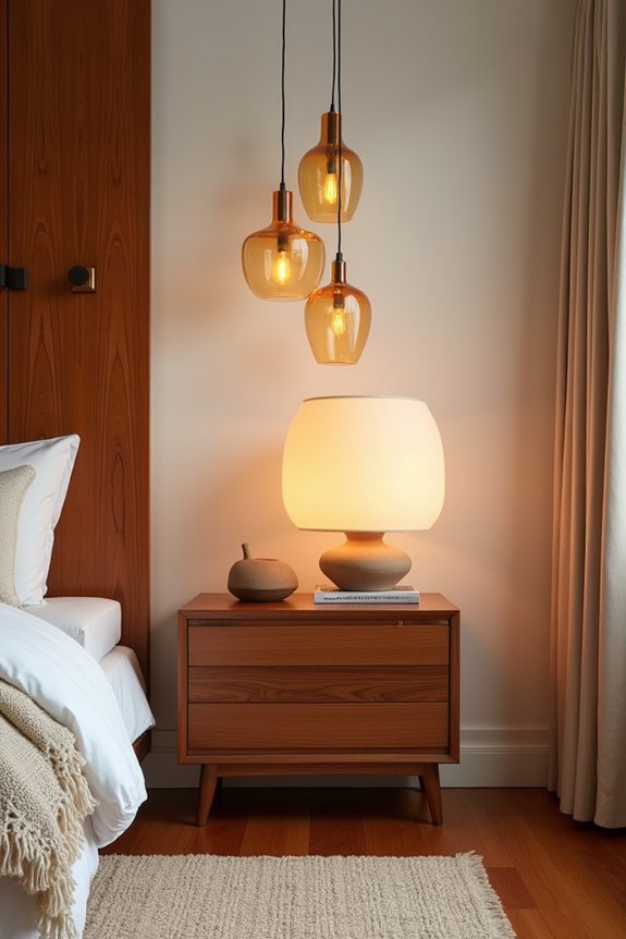 layered lighting and accessories