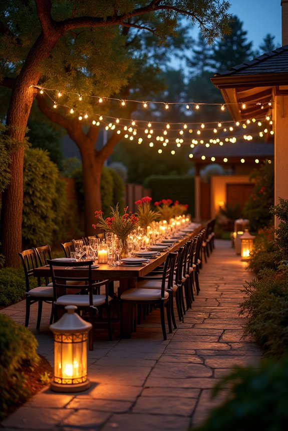 layered lighting enhances atmosphere