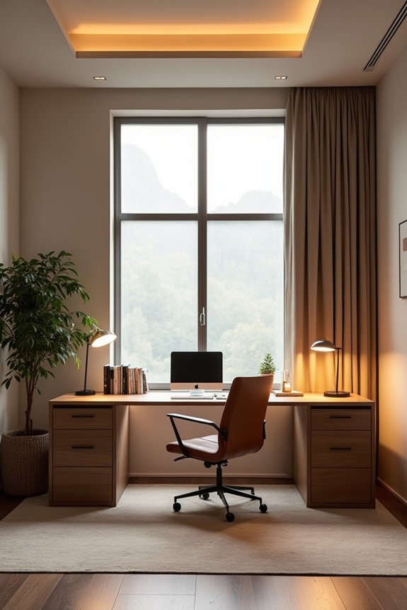 layered lighting enhances productivity