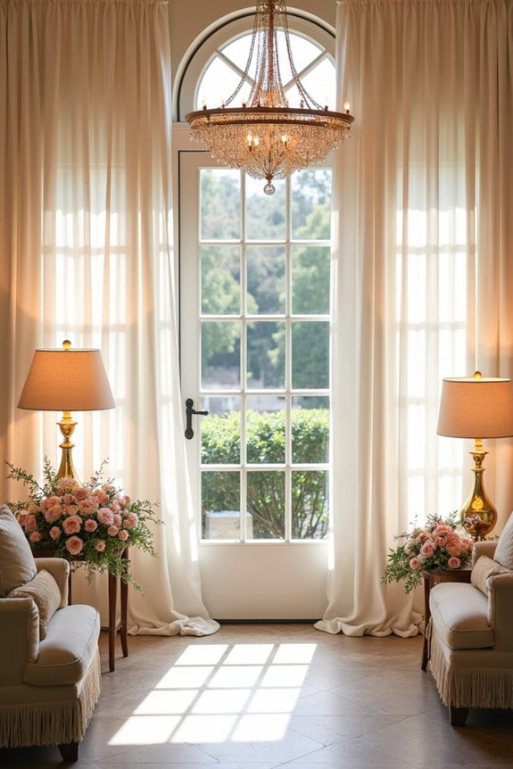 layered lighting for ambiance