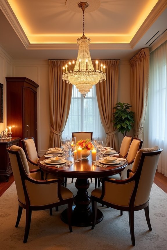 layered lighting for intimacy