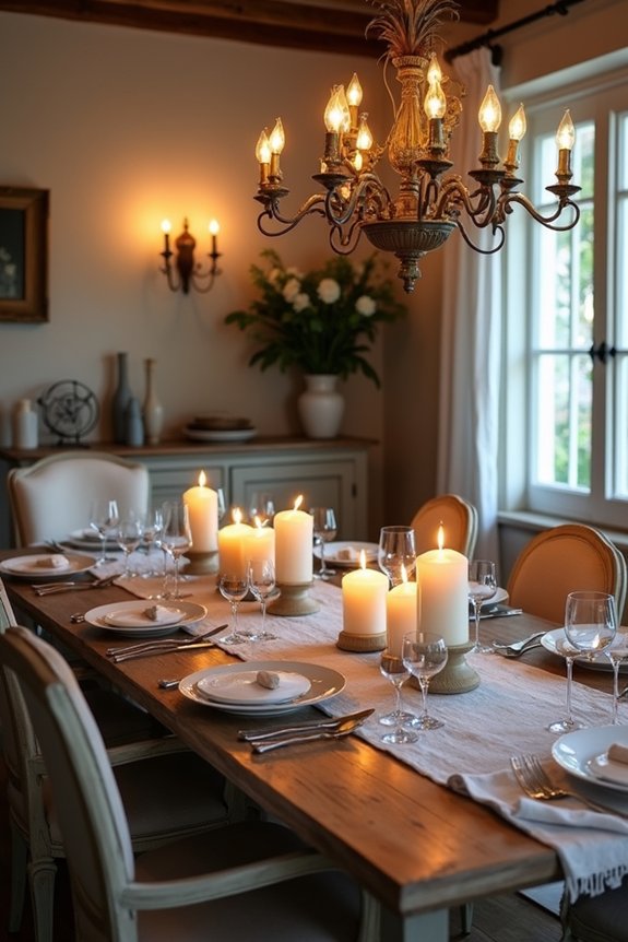 layered lighting for intimacy