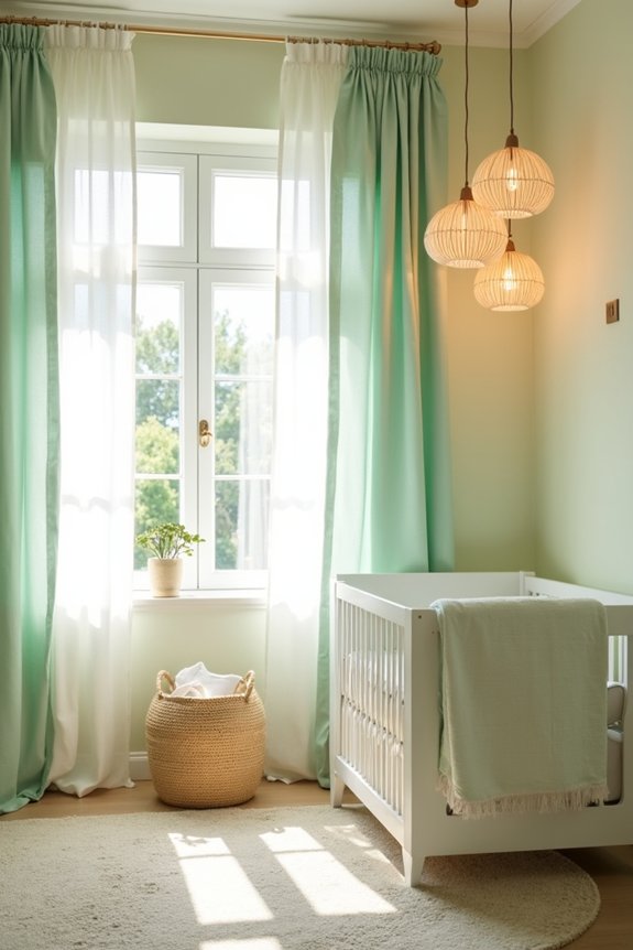 layered lighting for nurseries