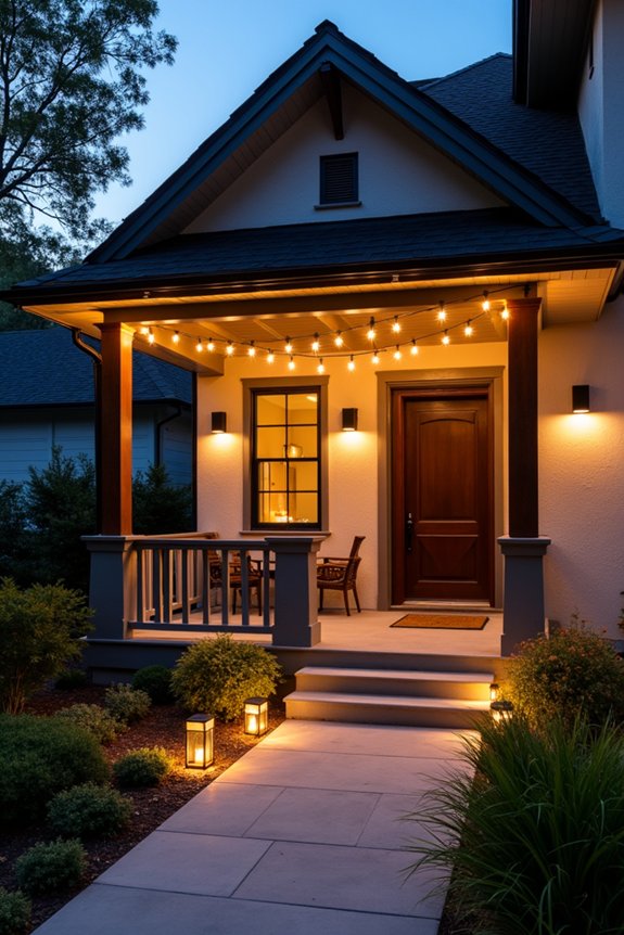 layered porch lighting techniques