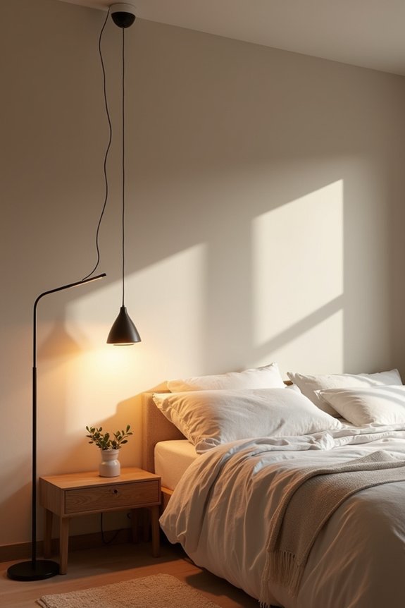 layered soft lighting ambiance