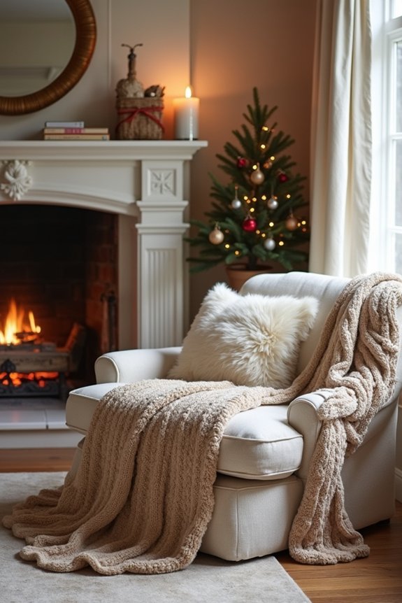 layered soft winter coziness