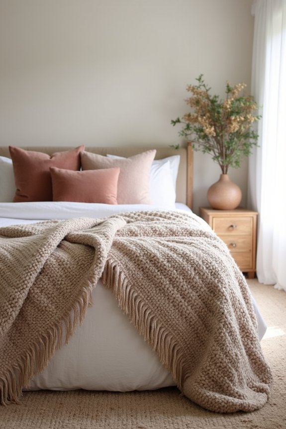 layered textures create warmth