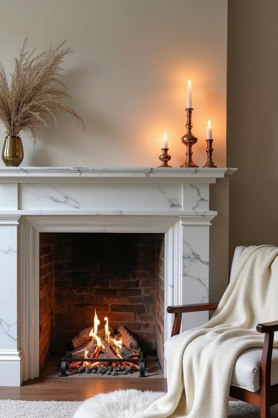 layered textures create warmth
