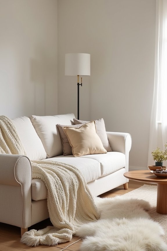 layered textures enhance warmth