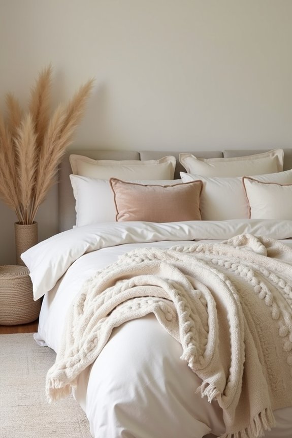 layered textures for comfort