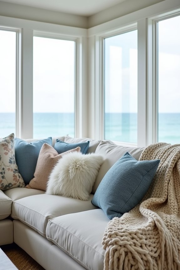 layered textures for comfort