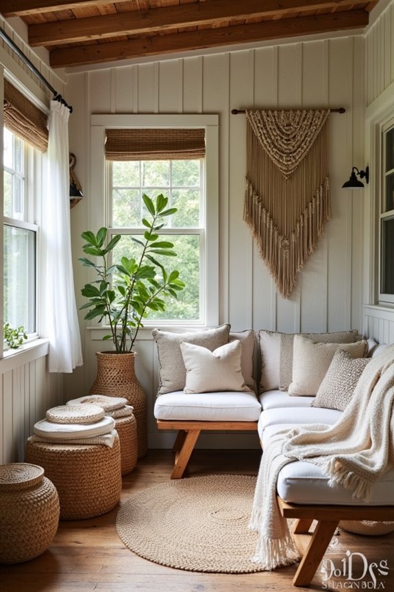 layered textures for warmth