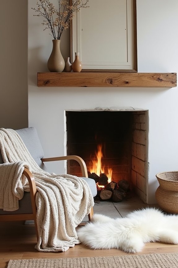layered textures for warmth