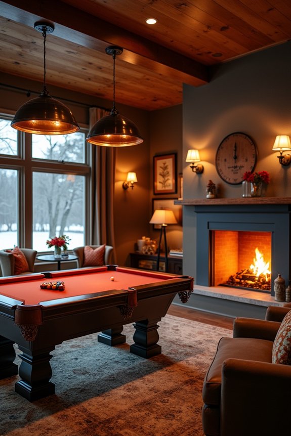 layered warm lighting ambiance