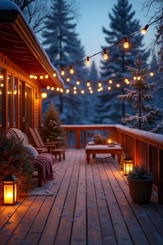 layered winter lighting ideas