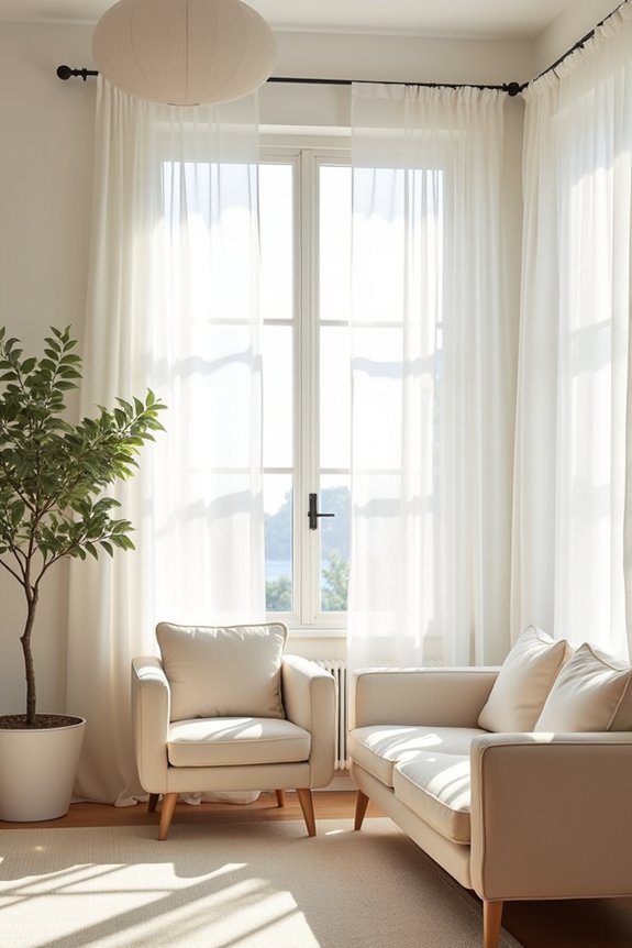 let in natural light