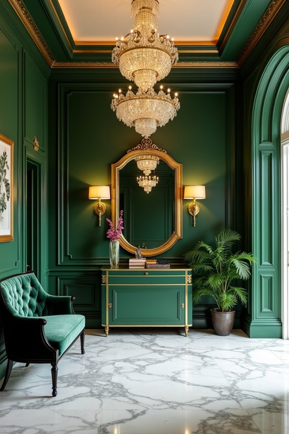 luxurious textures and accents