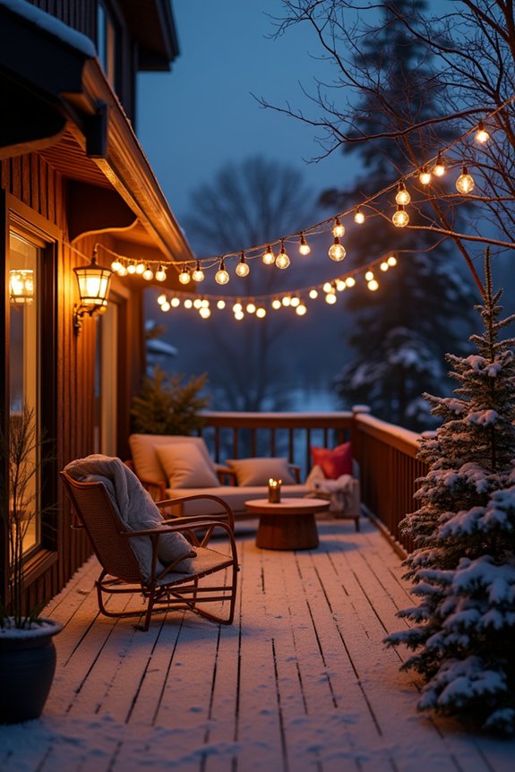 magical deck lighting ambiance