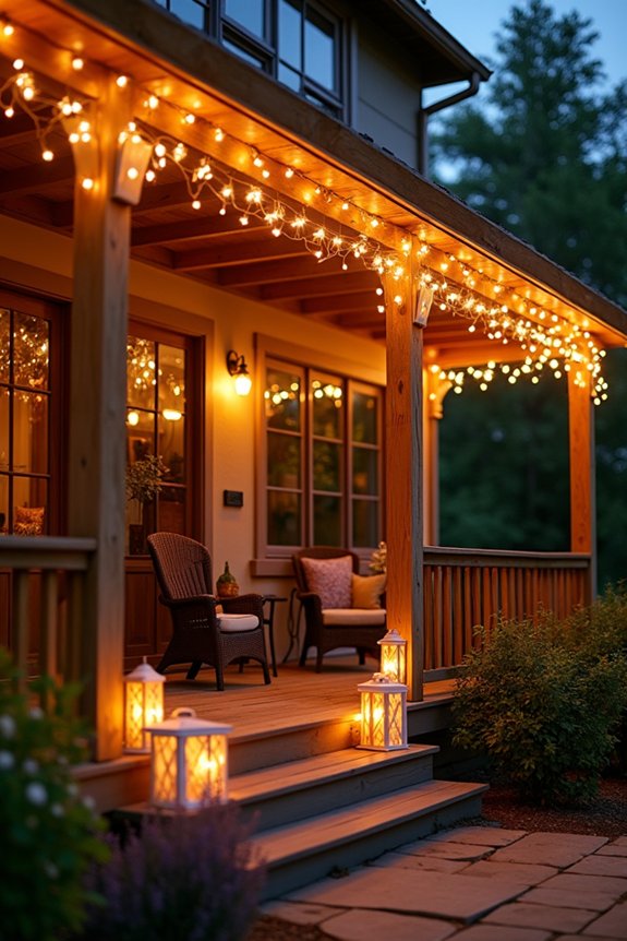 magical porch celebration ambiance