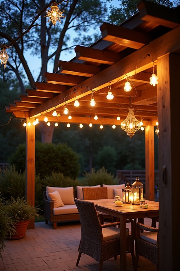 magical spring garden ambiance