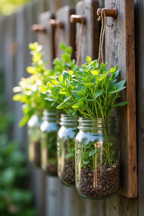 mason jar garden creativity