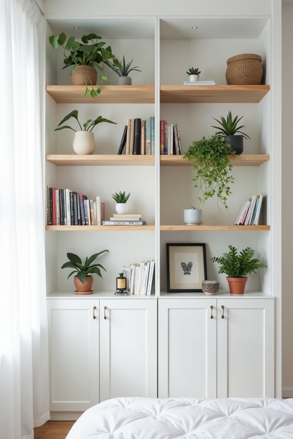 maximize vertical storage space