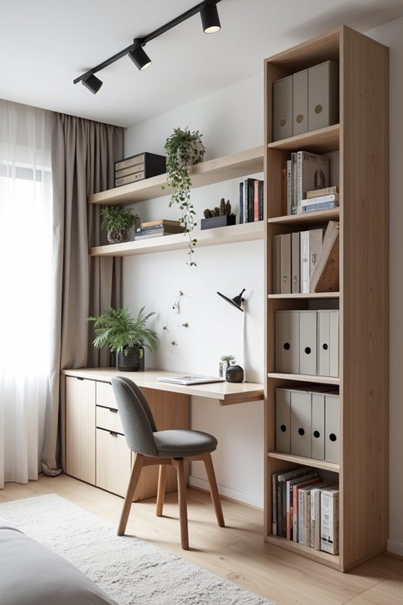 maximize vertical storage space