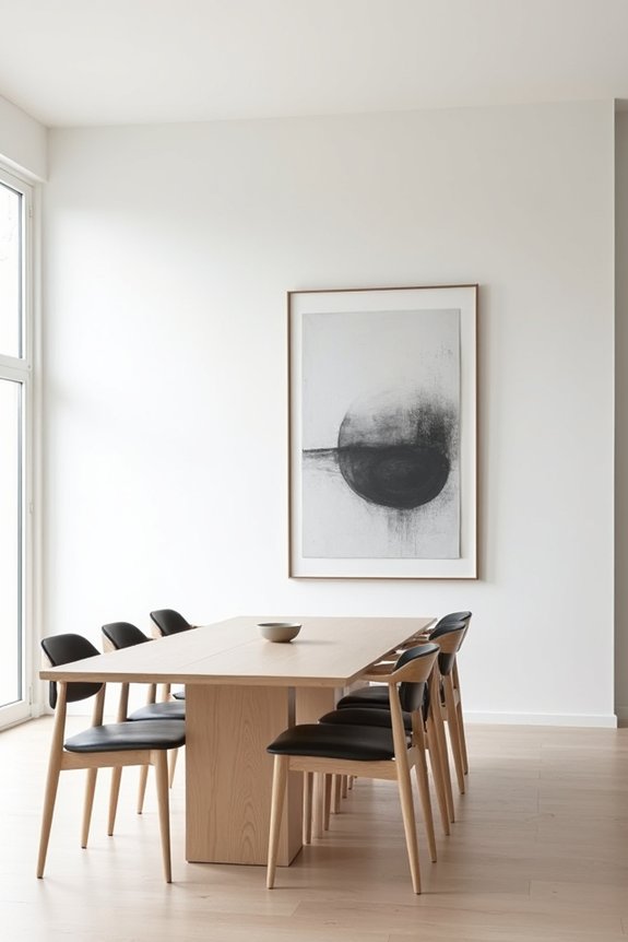 meaningful displays uncluttered walls