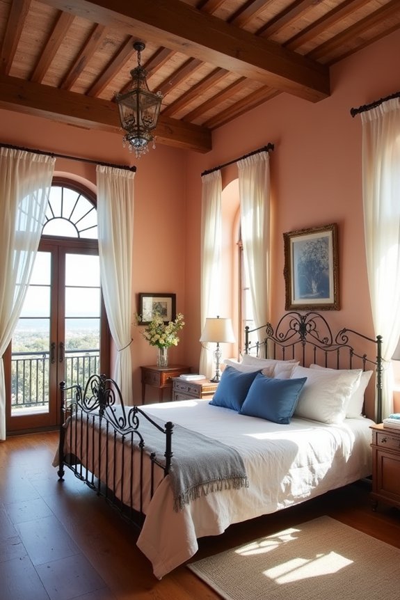 mediterranean cozy bedroom decor