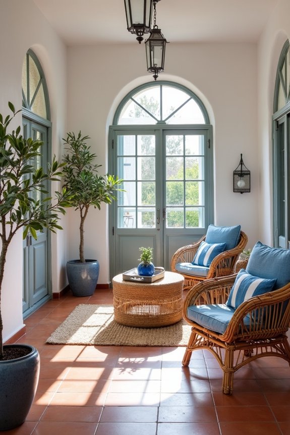 mediterranean sunroom decor ideas