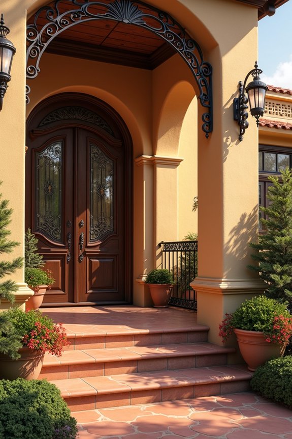 mediterranean wrought iron elegance