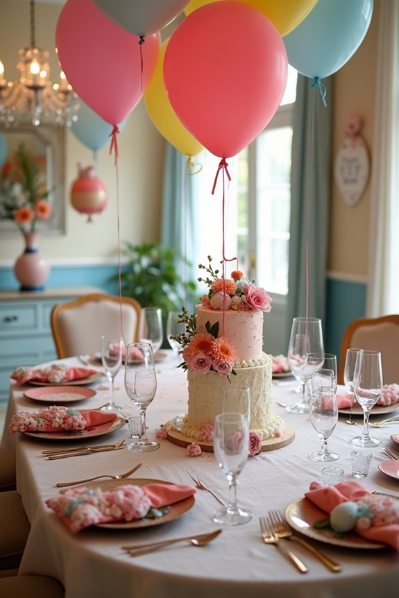 memorable birthday party decor