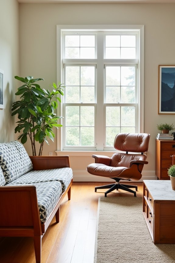 mid century modern design elements