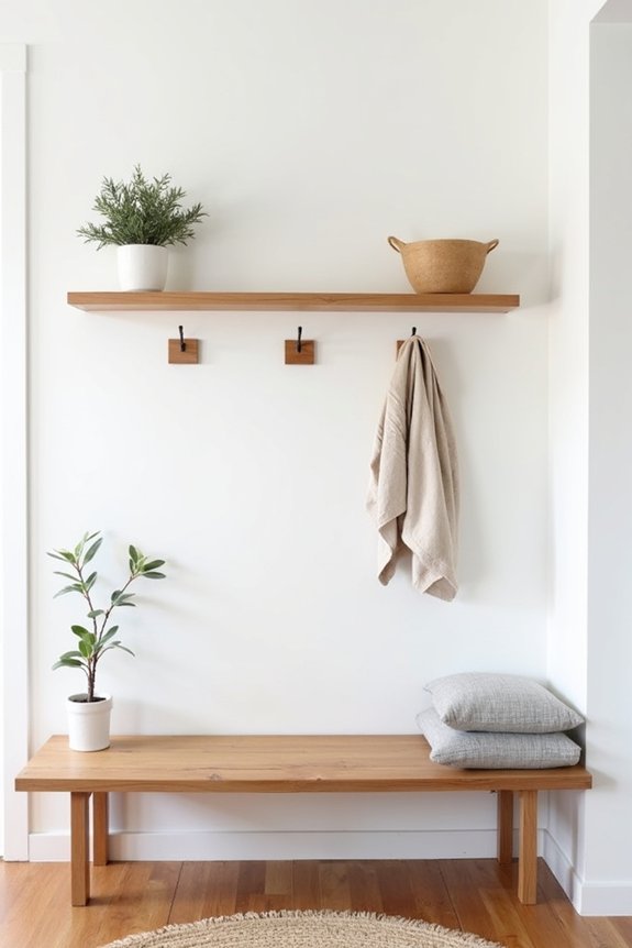 minimalist entryway design essentials