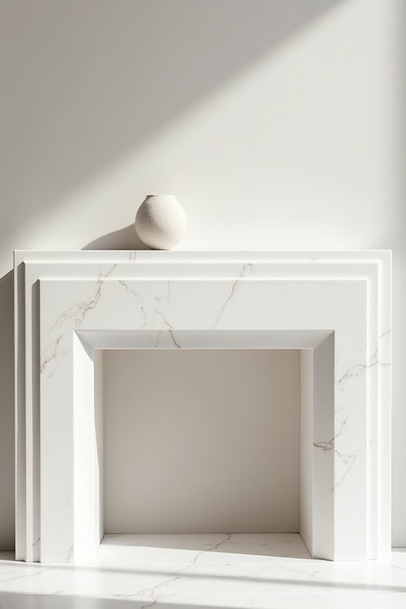 minimalist mantel design principles