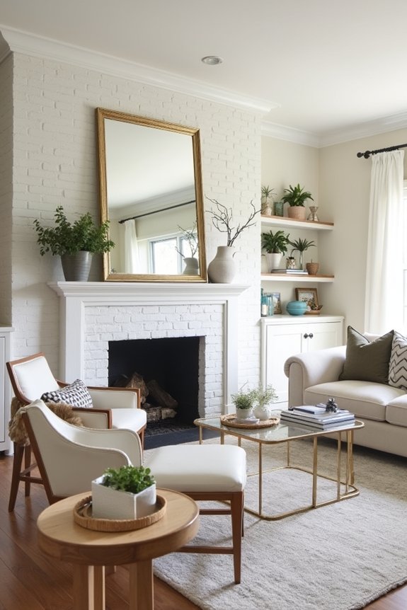mirrors enhance natural light