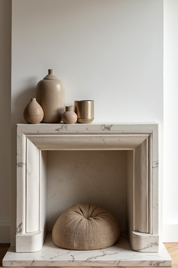 mix materials for depth