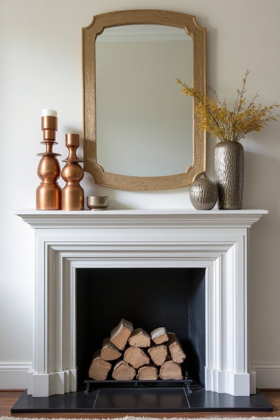 mixing metals for depth