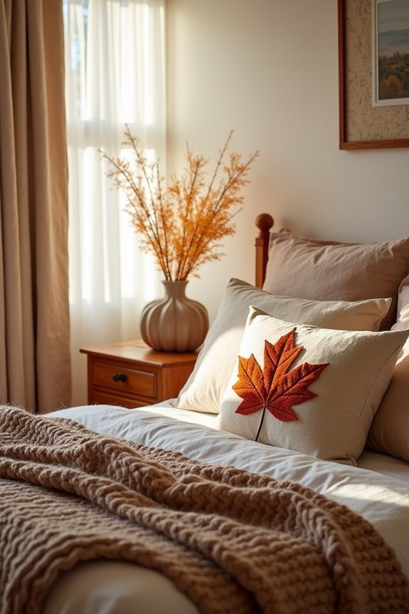 natural autumn decor accents