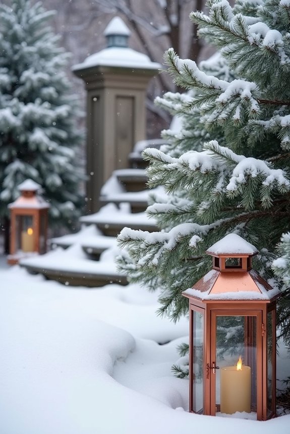 natural beauty meets metallic elegance